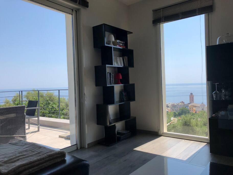 Appartement Vue Panoramique Sur La Mer Et La Citadelle De Bastia Бастия Экстерьер фото